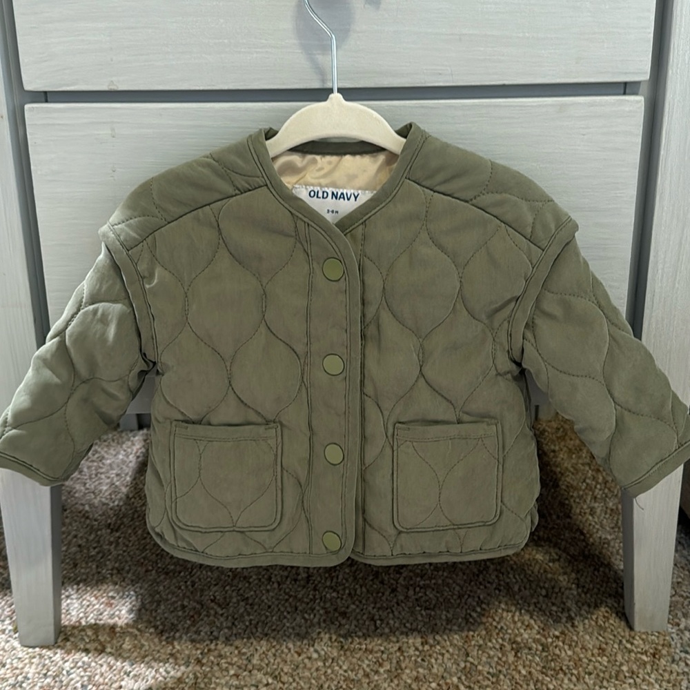 Old Navy Baby girl quilted jacket